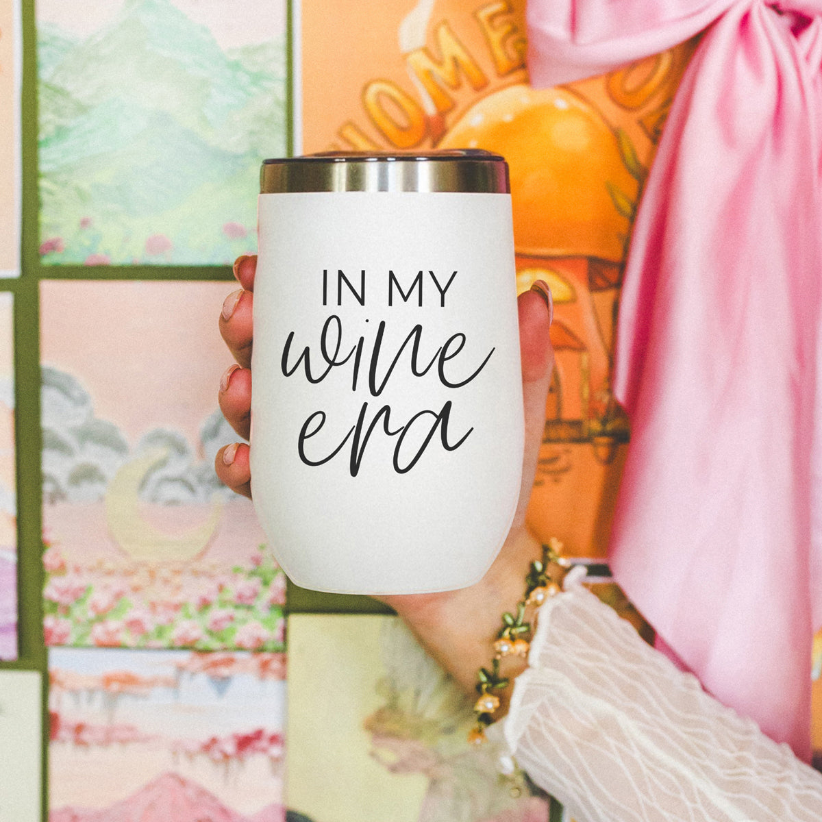 Wine era adult life tumbler
In my wine era phase cup
Adult wine era humor accessories
Funny wine era tumbler